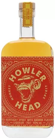 Howler Head Banana Bourbon Whiskey