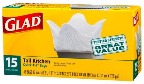 Glad Glad Tall Kitchen Bags Gallon