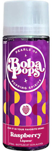 Boba Pops Cocktail Caviar Raspberry