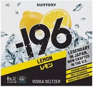 196 Lemon Vodka Seltzer