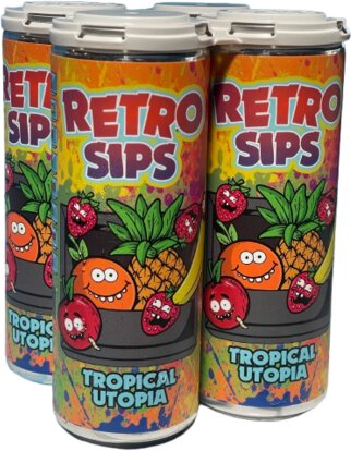 Retro Sips Tropical Utopia