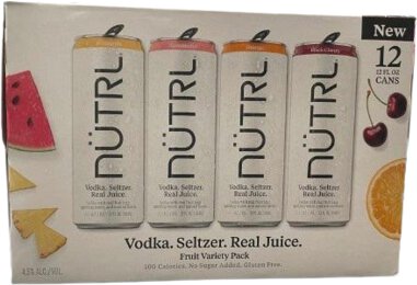 Nutrl Vodka Seltzer Variety