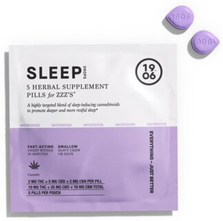 1906 Sleep Drops 2mg Thc