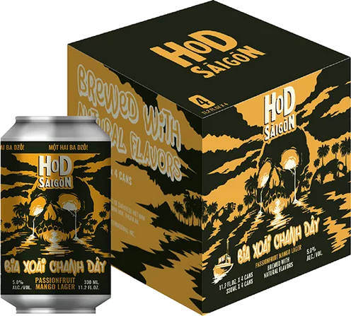 Heart Of Darkness HoD Saigon Bia Xoai Chanh Day Passionfruit Mango Lager