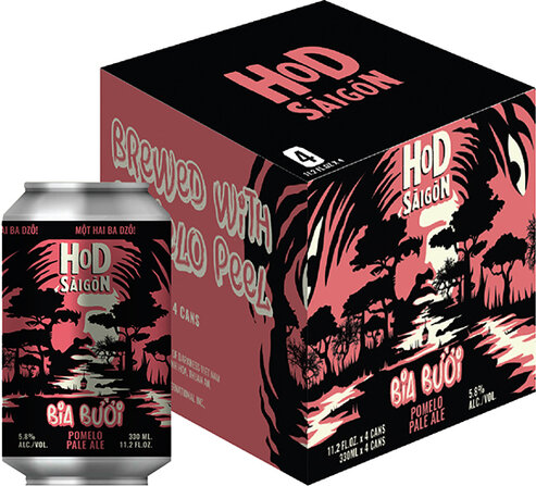 Heart Of Darkness HoD Saigon Bai Buoi Pomelo Pale Ale