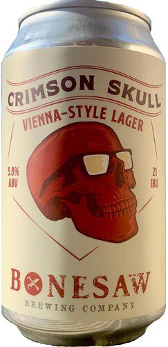 Bonesaw Crimson Skull Lager 6pk/12oz Cans