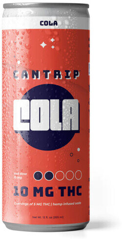Cantrip Cola 10mg THC 4pk/12oz Cans