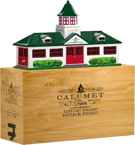 Calumet Farms Ceramic Decanter