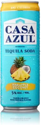 Casa Azul Tequila Soda Pineapple Coconut