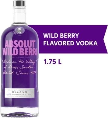 Absolut Wild Berri Flavored Vodka