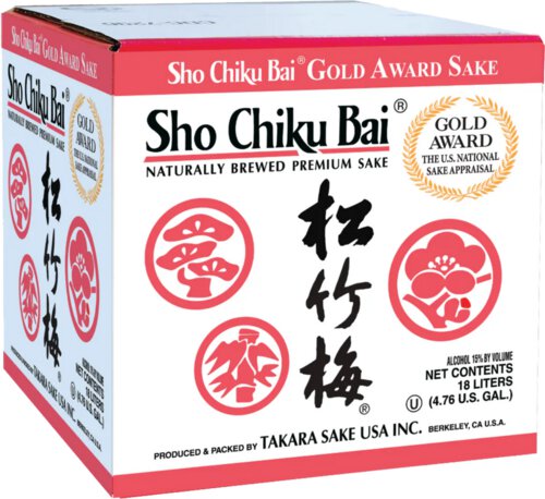 Sho Chiku Bai Sake 18l Box