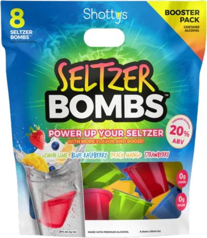 Shottys Seltzer Bomb Booster Variety Shots