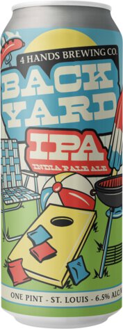Hands Backyard IPA 4 Pack