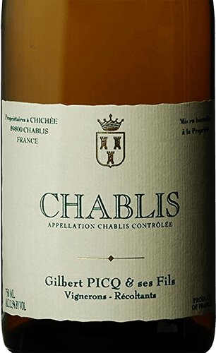 Gilbert Picq Chablis 2023