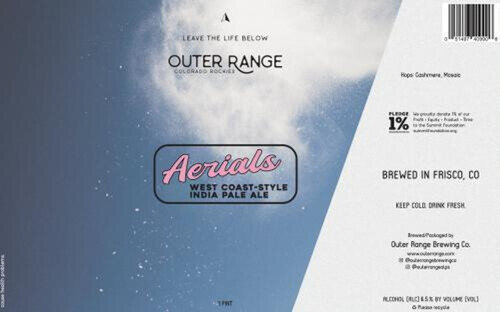 Outer Range Aerials West Coast IPA