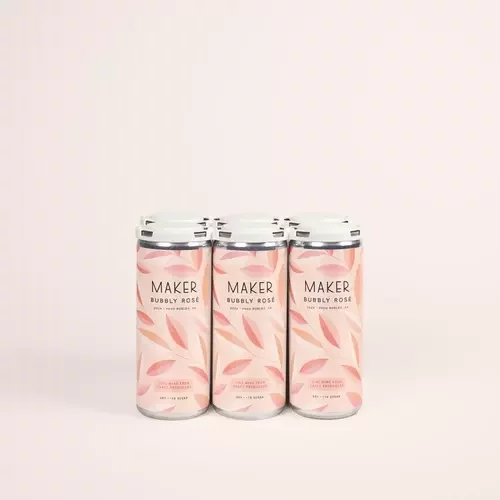Maker Sparkling Rosé (Bodkin Wines) Cans