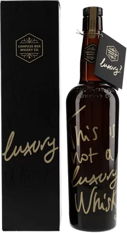 Compass Box 'This is Not A Luxury' Limited Edition Blended Malt Scotch Whisky 2015 Release (700ml)