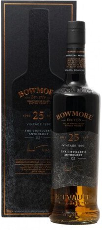 Bowmore The Distiller's Anthology 02 25 Year Old Single Malt Scotch Whisky 1997 (700ml)
