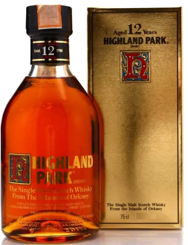 Highland Park 12 Year Old Single Malt Scotch Whisky Bottled in the 1980s 40% ABV (700ml)