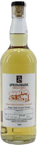 Springbank Single Malt Scotch Whisky Hand Filled Distillery Exclusive (700ml)