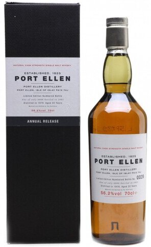 Port Ellen 22 Year Old Islay Single Malt Scotch Whisky Annual Release 1st Edition (700ml)