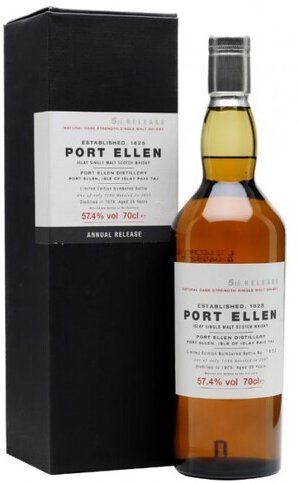 Port Ellen 25 Year Old Islay Single Malt Scotch Whisky Annual Release 5th Edition (700ml)