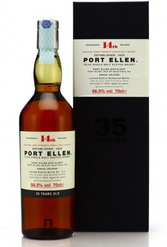 Port Ellen 35 Year Old Islay Single Malt Scotch Whisky Annual Release 14th Edition (700ml)