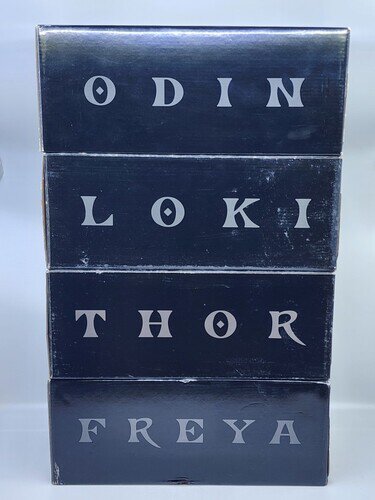 Highland Park Valhalla Collection Single Malt Scotch Whisky 4 Bottle Set - Freya, Thor, Loki, Odin (700ml)