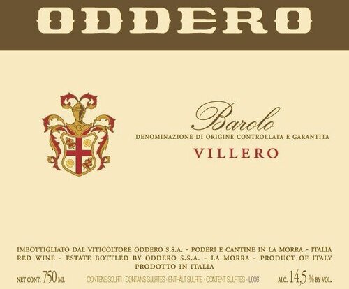 Oddero Barolo Villero 2020 (750ml)