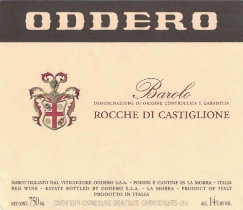 Oddero Barolo Rocche di Castiglione 2020 (750ml)