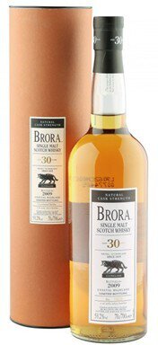 Brora 30 Year Old Cask Strengh Single Malt Scotch 2009 Release 1 of 2652 (700ml)