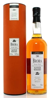 Brora 30 Year Old Cask Strengh Single Malt Scotch 2002 Release 1 of 3000 (700ml)