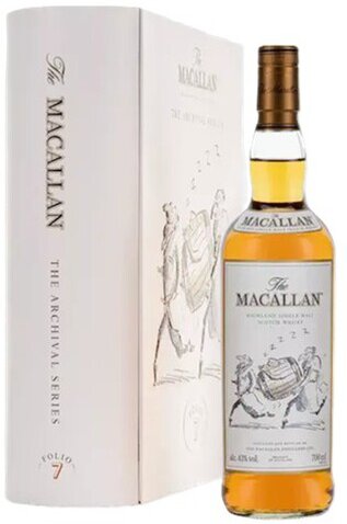 The Macallan The Archival Series Folio 7 Single Malt Scotch Whisky (700ml)