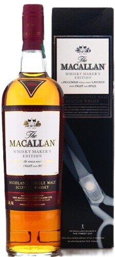 The Macallan Whisky Maker's Edition X-Ray Pillar 3 Finest Cut Single Malt Whisky (700ml)