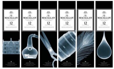 The Macallan Whisky Maker's Edition X-Ray Collection Pillars 1 - 6 Single Malt Whisky [6 Bottle Set] (700ml)