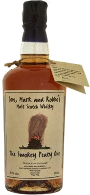 Jon Mark and Robbo's The Smokey Peaty One Blended Malt Scotch Whisky (500ml)