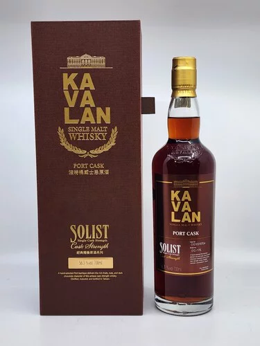 Kavalan Solist Port Cask Strength Single Malt Whisky (700ml)