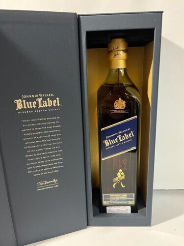Johnnie Walker Blue Label 200th Anniversary Icon Limited Edition Blended Scotch Whisky (700ml)