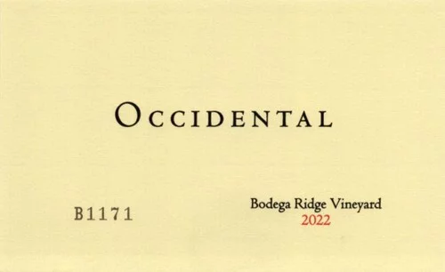 Occidental by Steve Kistler Pinot Noir Bodega Ridge 2022 (750ml)