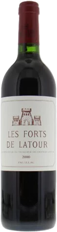 Chateau Les Forts de Latour Pauillac 2000 - 12 Bottle Case (750ml)