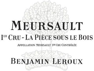 Benjamin Leroux Meursault-Blagny 1er Cru La Piece Sous Le Bois 2021 (750ml)