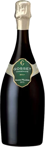 Gosset Grand Millesime Brut Champagne 2015 (750ml) (Gift Box)