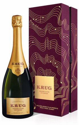 Krug Grande Cuvee Brut Champagne 171st Edition Gift Box (375ml) ***