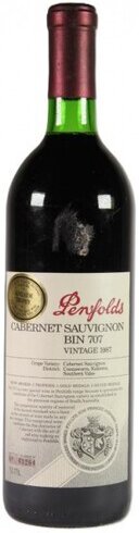 Penfolds Bin 707 Cabernet Sauvignon South Australia 1989 (750ml)