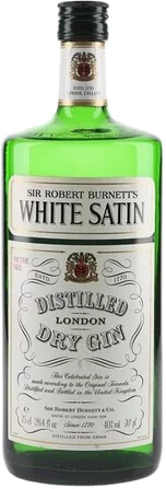 Sir Robert Burnett's White Satin Gin bottled in the late 1970's. (750ml)