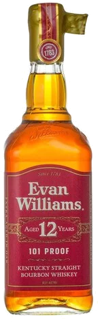 Evan Williams 12 Year Old 101 proof Kentucky Straight Bourbon Whiskey Gold Cap (Japanese import) (700ml)   