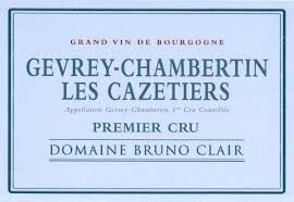 Bruno Clair Gevrey-Chambertin 1er Cru Les Cazetiers 2021 (750ml)