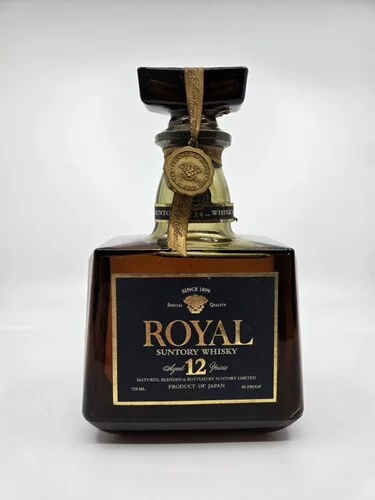 Suntory Royal 12 Year Old Blended Whisky Bottled in 1990's 43% (700ml) (No Box)