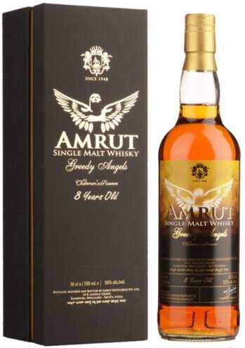 Amrut Chairman's Reserve Little Greedy Angels 8 Year Single Malt Whisky 2022 Release (700ml)