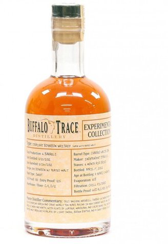 Buffalo Trace Distillery Experimental Collection Straight Bourbon Whiskey made with Peated Malt (375ml)